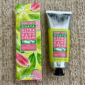 NEW Trader Joe's Guava Ultra Moisturizing Hand Cream Guava Extract Vitamin E 3oz